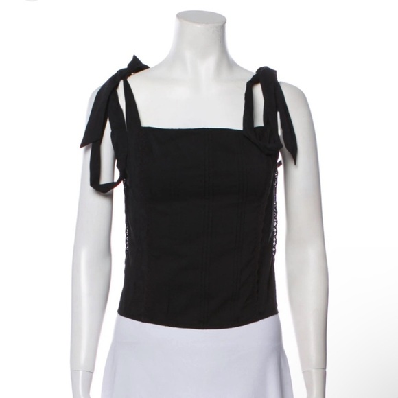 REFORMATION Square Neckline Sleeveles Top Size Small - Picture 1 of 13